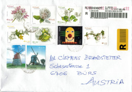 [A5] San Joao Dever 2023 Windmühle - Zirkus - Flora Scabiosa Nitens - Viburnum Tinum - Azorina Vidalli - Bellis Azorica - Storia Postale