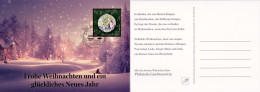 LIECHTENSTEIN 2023 Frohe Weihnachten Und Ein Glückliches Neues Jahr Gedicht Philatelie Liechtenstein ET-o VADUZ 13.11.23 - Covers & Documents