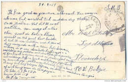 _L980: Fantasiekaart Als S.M. :5 PMB-BLP 5 > STEENDORP: Aankomst: NOODSTEMPEL : Gewijzigd Datummidden: 4 IV 19 - Fortune Cancels (1919)