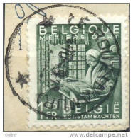 Xv836: N° 768 :/ Fragment: *LE ROULX(NAMUR) * : Sterstempel - 1948 Export