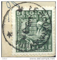 Xv836: N° 768 :/ Fragment: *LE ROULX(NAMUR) * : Sterstempel - 1948 Exportación