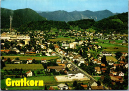 46620 - Steiermark - Gratkorn , Leykam Mürztaler Papier U. Zellstoff AG , Panorama - Gelaufen  - Gratkorn