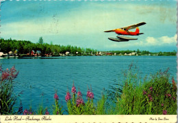 46614 - USA - Anchorage , Lake Hood , Alaska , Wasserflugzeug - Gelaufen 1982 - Anchorage
