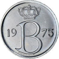 Belgique, Baudouin I, 25 Centimes, 1975, FDC, Du Cupronickel, KM:154 - 25 Centimes