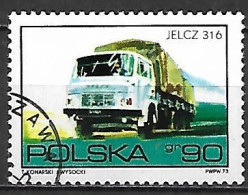 POLOGNE     -       CAMION   /    JELCZ 316   -   Oblitéré - Camions