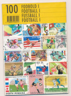 LOT DE 100 TIMBRES THEME FOOTBALL - Other & Unclassified