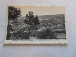 PANORAMA DE MARCOUR SUR OURTHE ( BELGIQUE )  VU DE L ERMITAGE DE SAINT THIBAUT - Rendeux