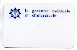 Carte Garantie Médicale Et Chirurgicale  France Card Karte (J 929) - Autres & Non Classés