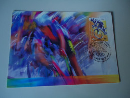 AUSTRALIA  MAXIMUM CARDS   OLYMPIC GAMES  2000 SYDNEY ATHETICS  SPORTS - Ete 2000: Sydney