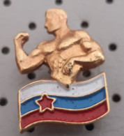 Wrestling Body Building Federation Of Slovenia  Pin - Lutte