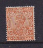 INDIA - 1911-22 George V Star Watermark 3a Hinged Mint - 1911-35 King George V