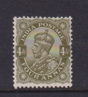 INDIA - 1911-22 George V Star Watermark 4a Hinged Mint - 1911-35 King George V