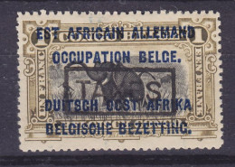 Ruanda-Urundi Belgische Besetzung Deutsch-Ostafrika 1916 Handstamped Overprinted Aufdruck Surchargé Boxed 'TAXES', MH* - Ongebruikt