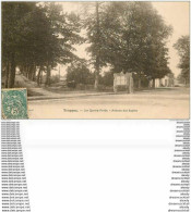 78 TRAPPES. Attelage Avenue Des Sapins. Les Quatre-Pavés 1907 - Trappes