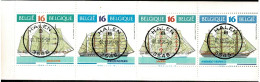 1995 B26 (2608/2611)(Halen) Postfris Met Filatelistische Stempel / MNH Avec Cachet Philatéliques : ZEILSCHEPEN / VOILIER - 1953-2006 Moderne [B]