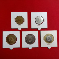 PIÈCES 50 Cents, 1, 2 ET 10 EURO TEMPORAIRE VILLE DE LA CÔTE SAINT ANDRÉ - Euro Van De Steden