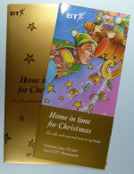 UK - Great Britain - BT - Set Of 6 - Home In Time For Christmas - Safe And Seasonal Ways To Get Home - Mint In Folder - Colecciones