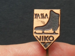 BADGE Z-62-1 - SKATING, PATINAGE, YASSA, VARAZDIN, CROATIA, FACTORY OF SPORT EQUIPMENT - Patinage Artistique