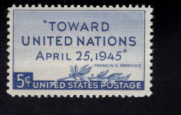 200738938 1945 (XX) POSTFRIS MINT NEVER HINGED SCOTT 928 UNITED NATIONS CONFERENCE - Other & Unclassified