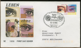 GERMANY - DEUTSCHE - FDC 1996  -  DROGA  DROGEN - 1991-2000