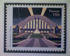 United States, Scott #5762, Used(o), 2023, Union Station, Cincinnati, Forever (63¢) - Oblitérés