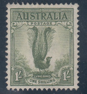 Australia 1/- 1 Shilling Lyre Bird MNH  (p:15*14,1/2)   -  VIPauction001 - Nuevos