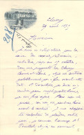 Papier à Lettre Richement Illustré Du Chateau De La Corbette à Cluny En 1895 - 1800 – 1899