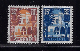 ALGERIA 1954 SCOTT #257,258  USED - Oblitérés