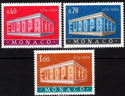 MONACO 1969 EUROPA. Complete Set, MNH - 1969