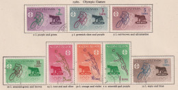 MALDIVE ISLANDS - 1960 Olympic Games Set  Used As Scan - Maldiven (...-1965)