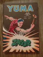 Bd YUMA Avec ZAGOR N° 105 LUG 15/07/1971 PARACHUTISME Jean Louis TRINTIGNANT TTBE - Yuma