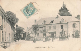 La Courtine * 1907 * La Place * Commerces * Villageois - La Courtine