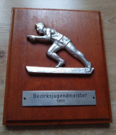 DDR Preis/Plakette Bezirksjugendmeister 1959 - RDA