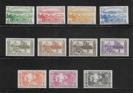 NOUVELLES HEBRIDES  ( DIV - 146 )  1957  N° YVERT ET TELLIER  N°  186/196  N* - Unused Stamps