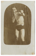 SPORT   BOXE (carte Photo) Un Boxeur  (G Carpentier ?) - Boksen