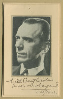 Malcolm Sargent (1895-1967) - English Conductor - Signed Photo - 1943 - COA - Chanteurs & Musiciens