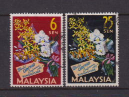 MALAYSIA - 1963 Orchids Set As Scan - Fédération De Malaya