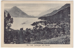 Nr. 1145   Leissigen Mit Harder - (Schweiz/Suisse) - 1936 - Leissigen