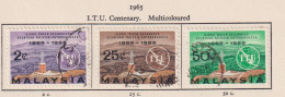 MALAYSIA - 1965 ITU Set As Scan - Federation Of Malaya