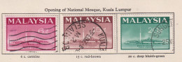 MALAYSIA - 1965 National Mosque Set As Scan - Fédération De Malaya