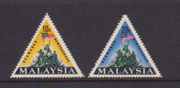 MALAYSIA - 1966 National Monument Set Hinged Mint - Fédération De Malaya