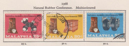 MALAYSIA - 1968 Rubber Conference Set Hinged Mint - Fédération De Malaya