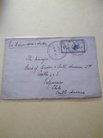 Ireland To Chile 1938.rare Destine.yv 74.valuable Conmem.father Mathew.from Dundalk.quality.reg Post Conmems. - Brieven En Documenten