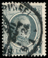 COB  193 (o) / Yvert Et Tellier N° 193 (o) Perfin / Perforé - 1909-34