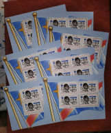 République Du Congo - BL16 - 7 Exemplaires - Mobutu - 1966 - MNH - Unused Stamps