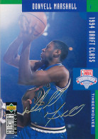 Basket NBA (1994 Draft Class) DONYELL MARSHALL (n° 410) Minnesota Timberwolves, Collector´s Choice, Upper Deck - 1990-1999