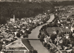 WOLFRATSHAUSEN, ARCHITECTURE, CHURCH, BRIDGE, PANORAMA, SIGNED, GERMANY - Wolfratshausen