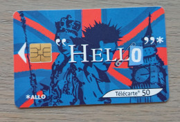 France - 2002 - Télécarte 50 Unités - Parlez-vous Européen ? Carte N°5 HELLO Angleterre - 2002