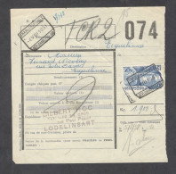 Belgium Parcel Railway Document DC1985 Bulletin  D’Expedition With Parcel Stamps (074) - Dokumente & Fragmente
