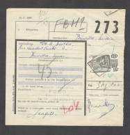 Belgium Parcel Railway Document DC1985 Bulletin  D’Expedition With Parcel Stamps (273) - Dokumente & Fragmente